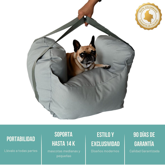 Asiento viajero mascotas pequeñas